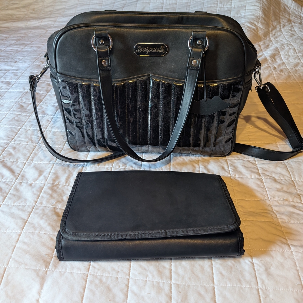 Black Women's Bag Set